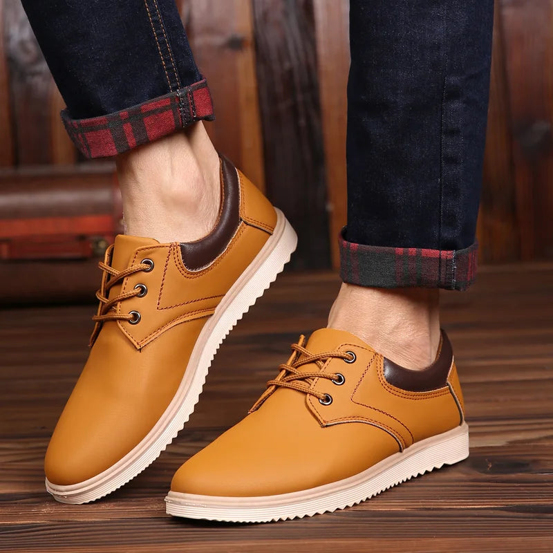 Men Casual Leather Shoes