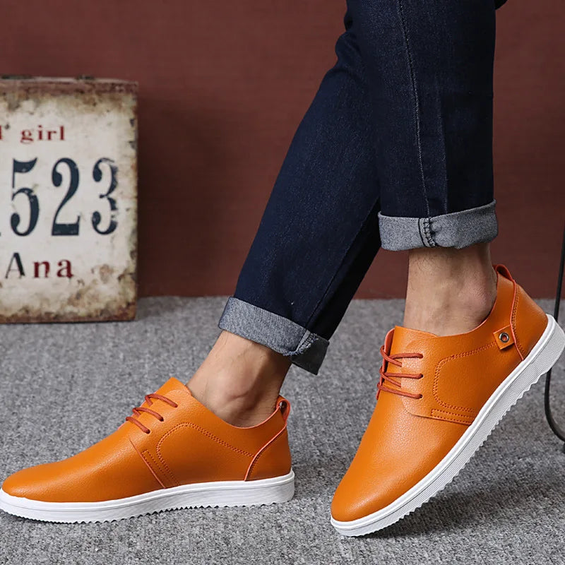 Men Casual Leather Shoes