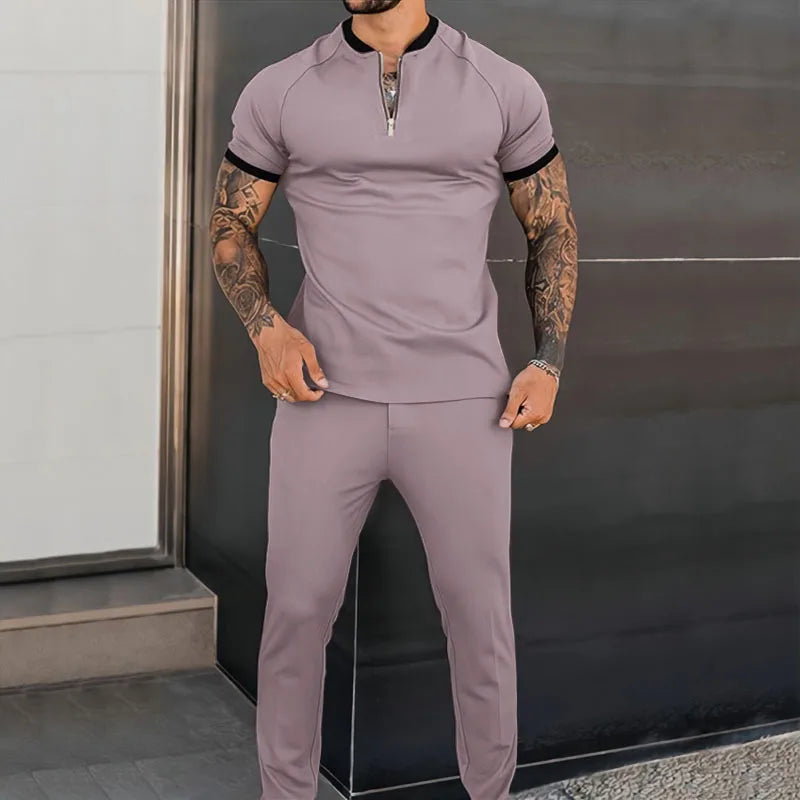 Men Short Sleeve Polo Shirt