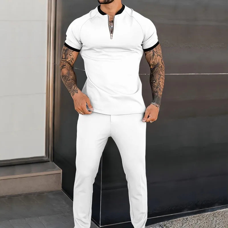 Men Short Sleeve Polo Shirt