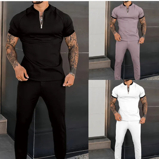 Men Short Sleeve Polo Shirt